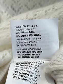 Alternative view of MIU MIU Sweaters White-Black S-L B80202609060315