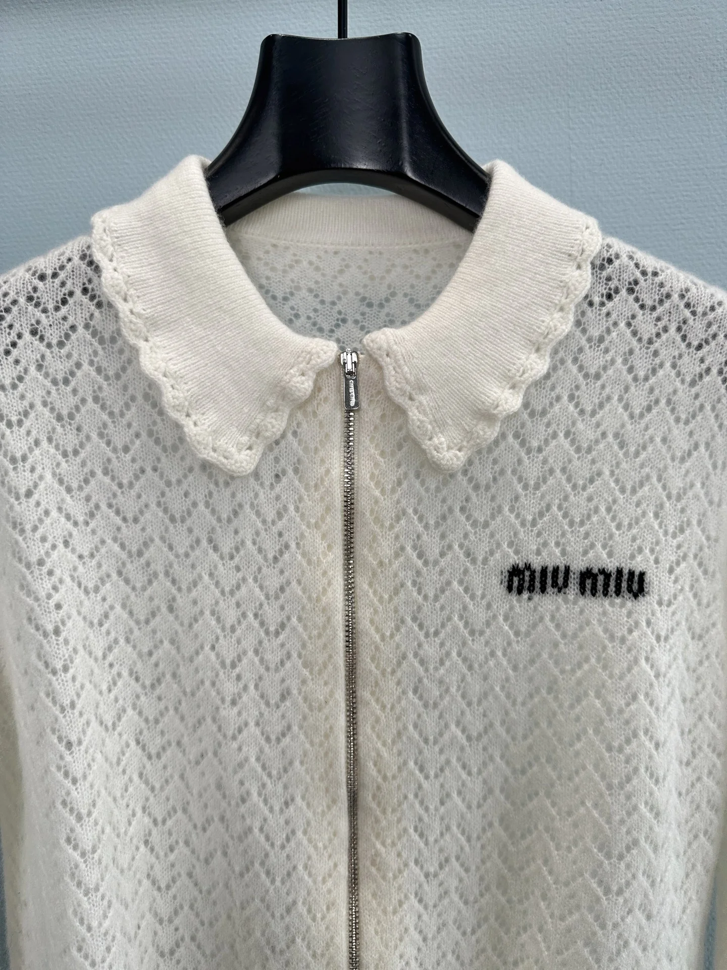 MIU MIU Sweaters White-Black S-L B80202609060315 - Image 4