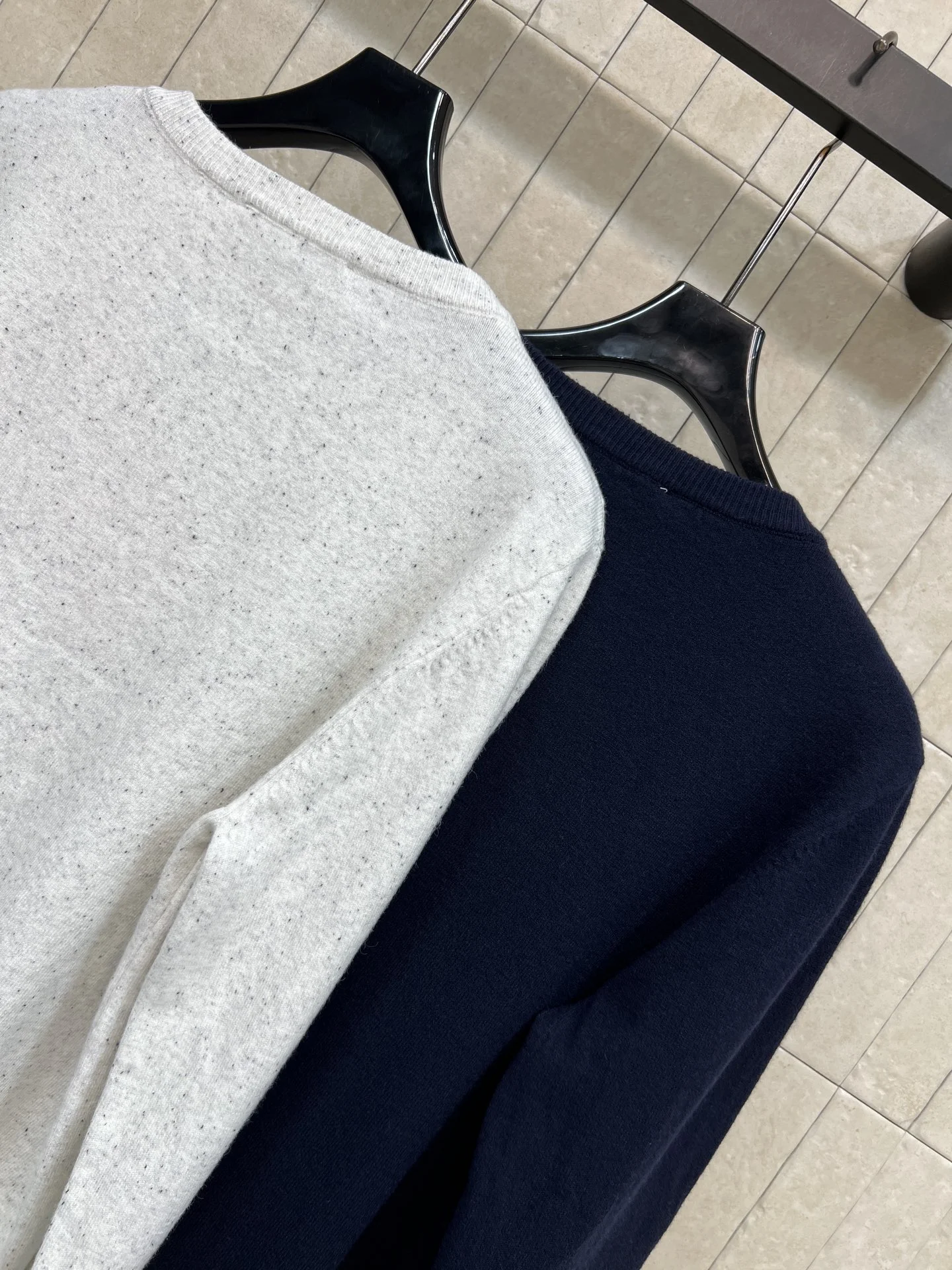 MIU MIU Sweaters Wool White-Navy S-M-L A90202609062492 - Image 8