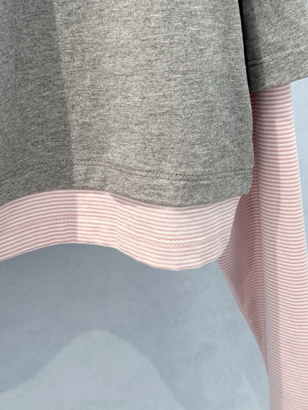 MIU MIU T-shirts Cotton Gray-Pink S_M_L B30202609062287 - Image 7