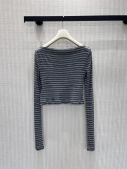 Alternative view of MIU MIU T-shirts Grey 36-40 A65202609061862