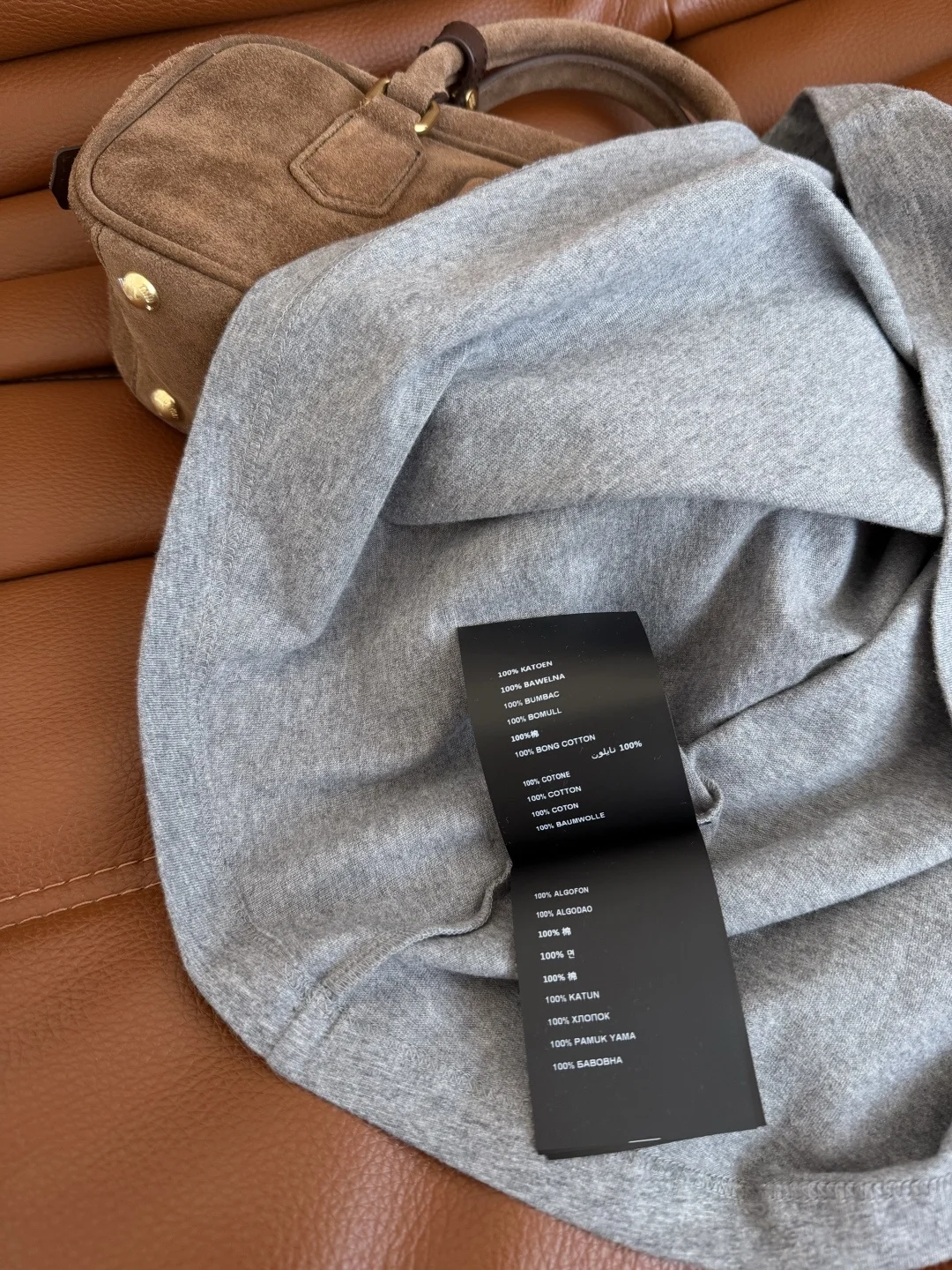 MIU MIU T-shirts Grey-Black S-L A95202609060812 - Image 8