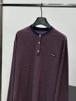 Alternative view of MIU MIU T-shirts Purple-Navy S-L A80202609062965