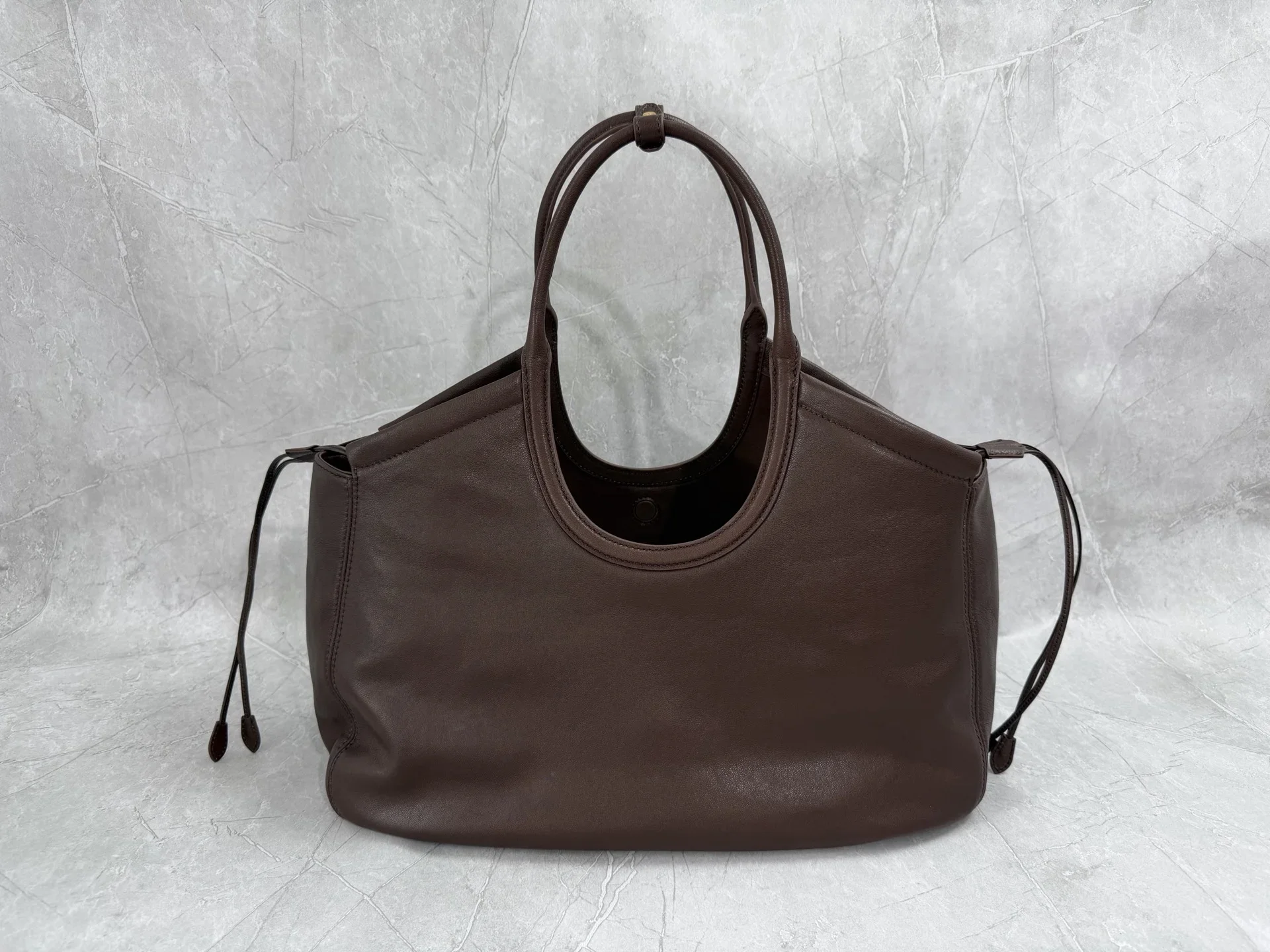 MIU MIU Totes Bags Nappa Leather Brown 40X30X15CM I00202609090397 - Image 2