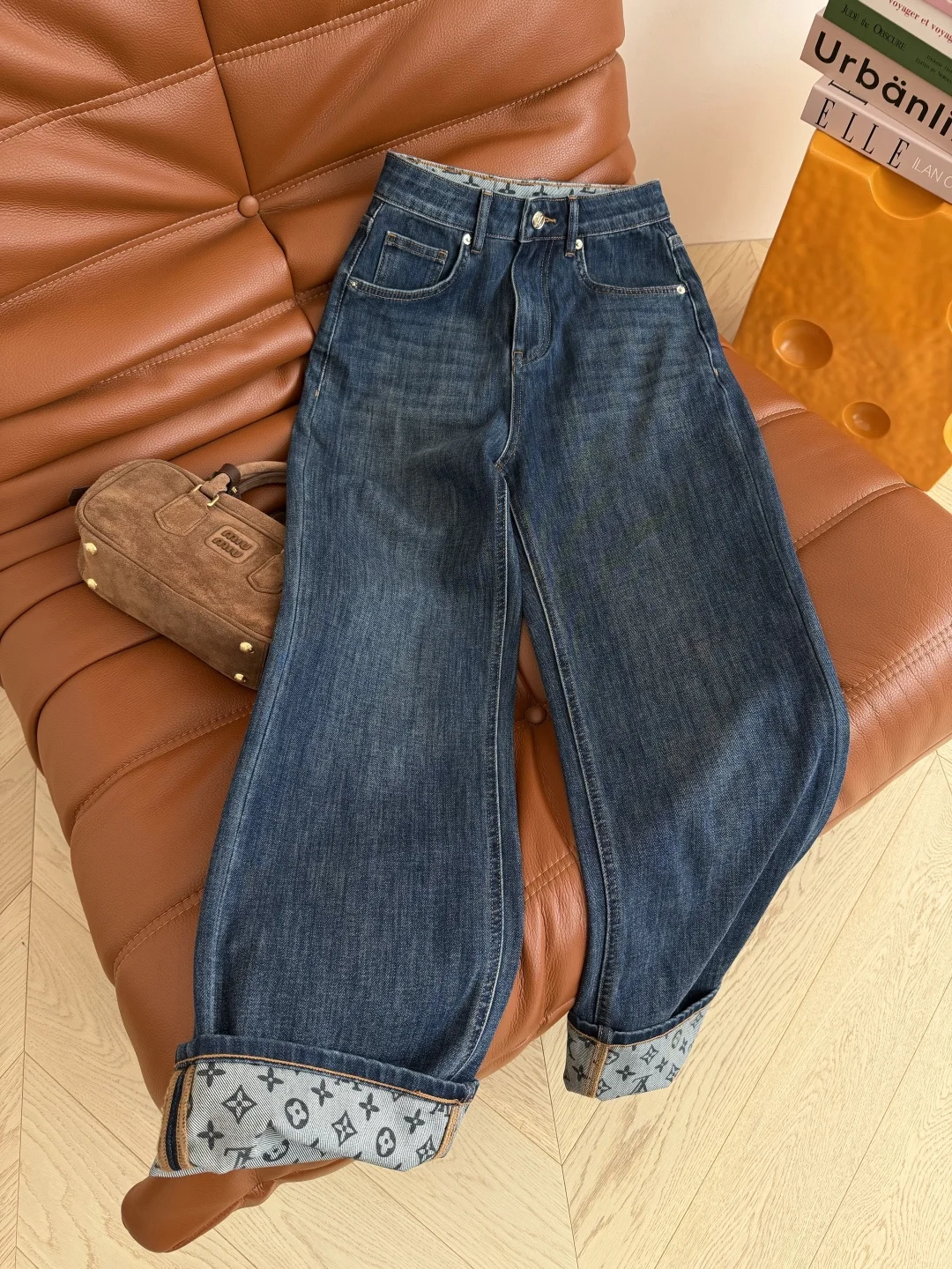 MIU MIU Trousers Blue S-L B45202609060818 - Image 4