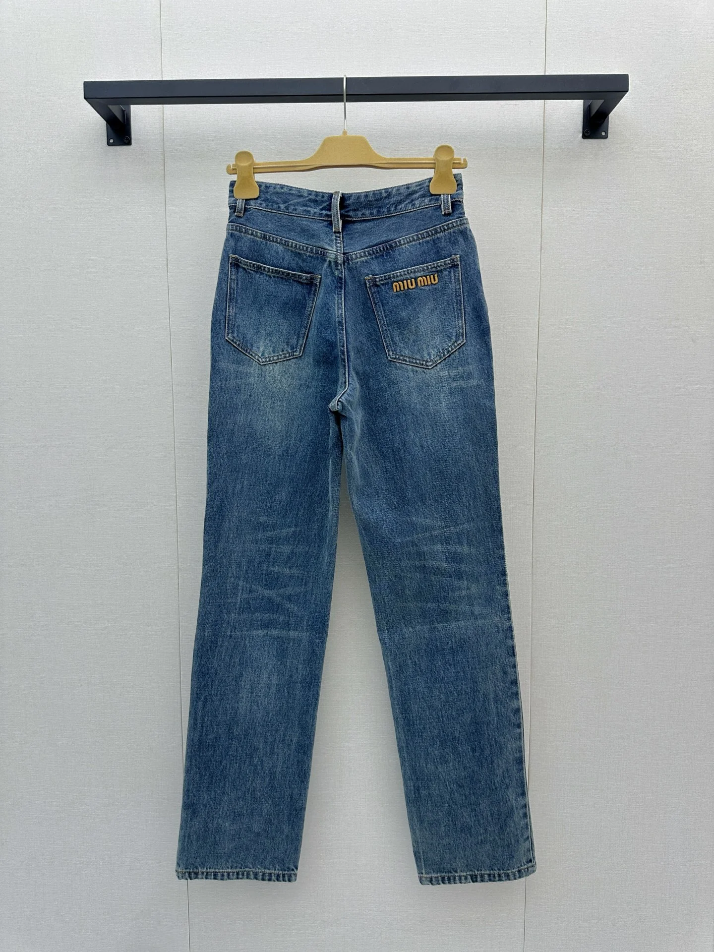 MIU MIU Trousers Cotton Denim Blue S-L B95202609060790 - Image 7