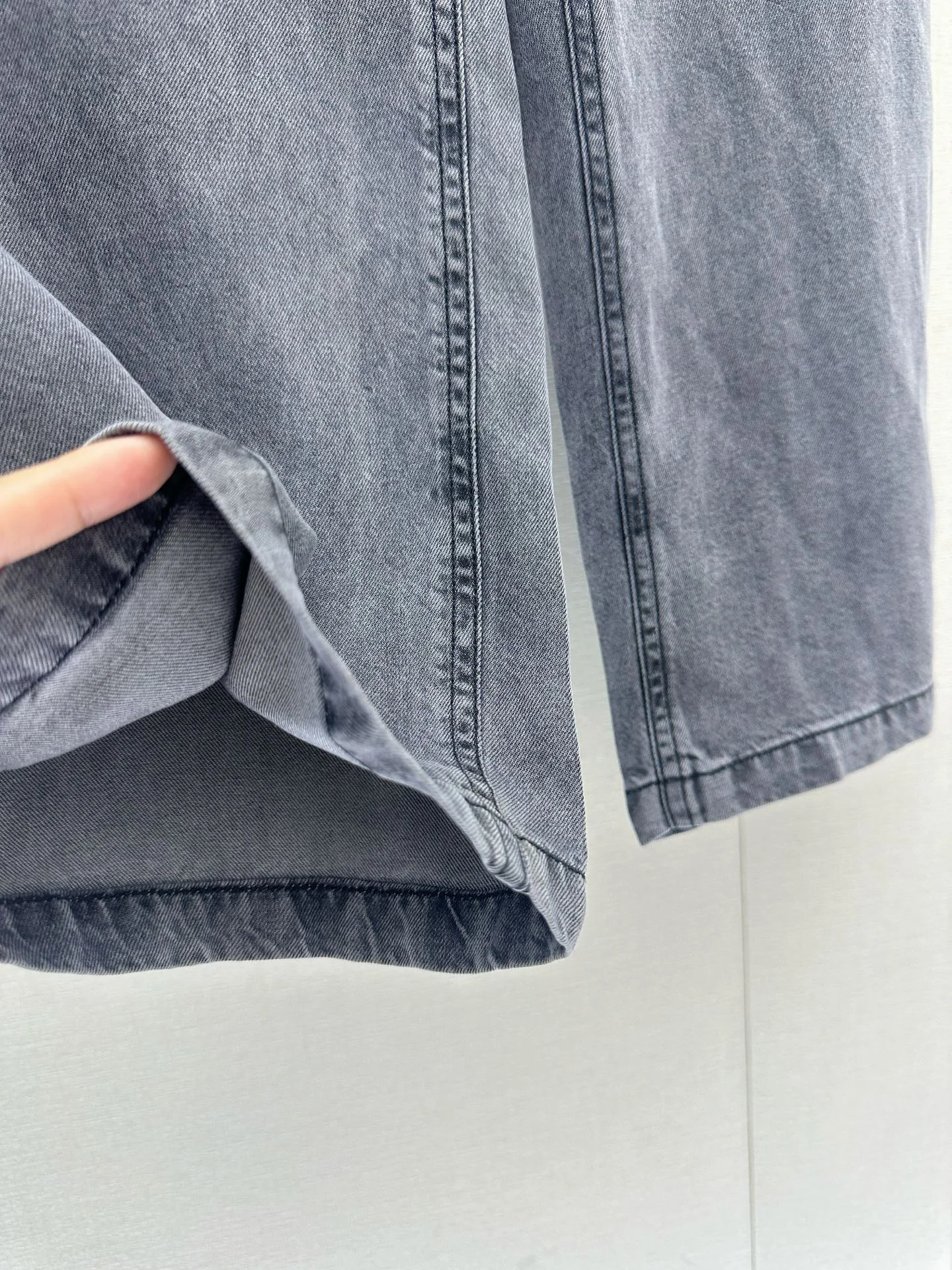 MIU MIU Trousers Cotton Grey S-M-L B65202609061353 - Image 6