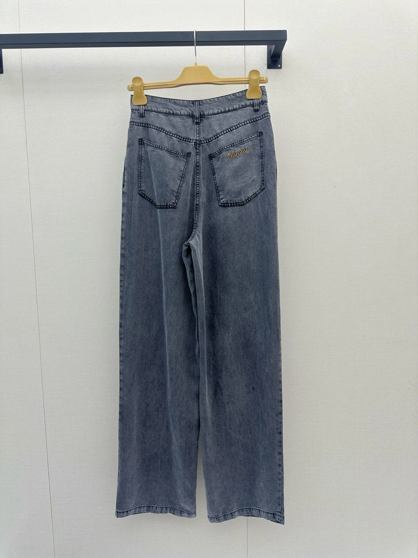 MIU MIU Trousers Cotton Grey S-M-L B65202609061353 - Image 7