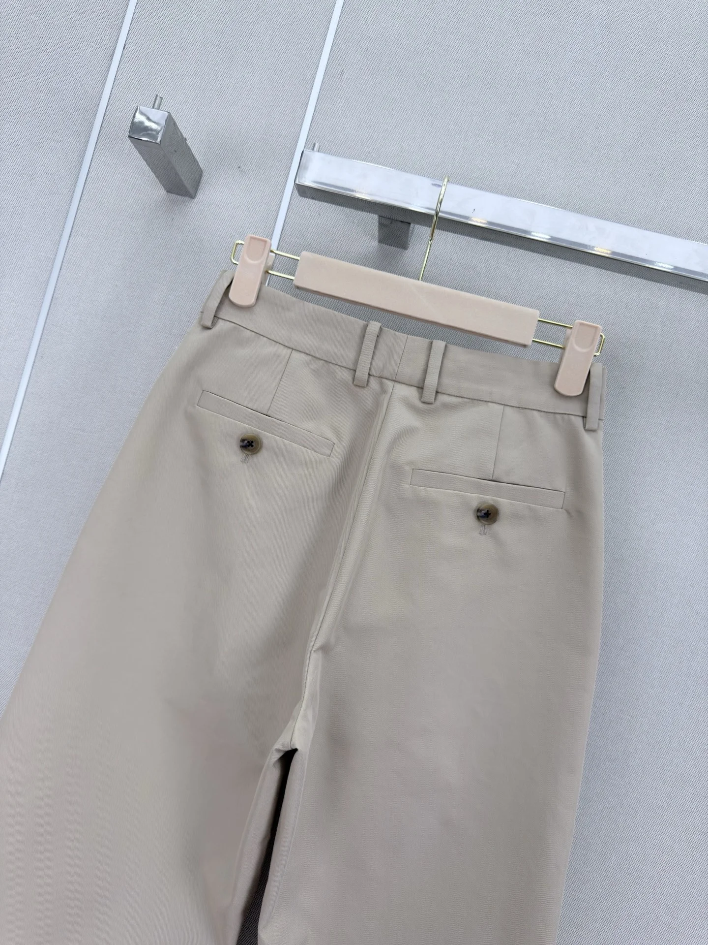 MIU MIU Trousers Deerskin Suede Brown-Beige S-M-L B55202609061983 - Image 8