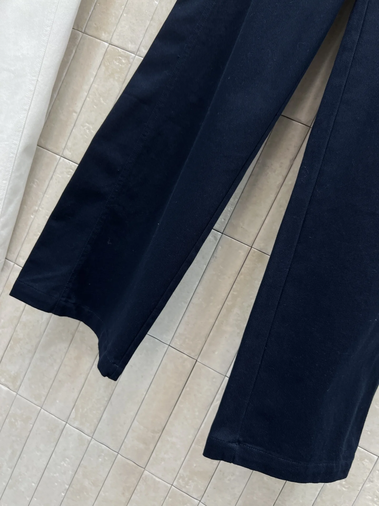 MIU MIU Trousers Denim White-Black S-M-L B05202609061607 - Image 5