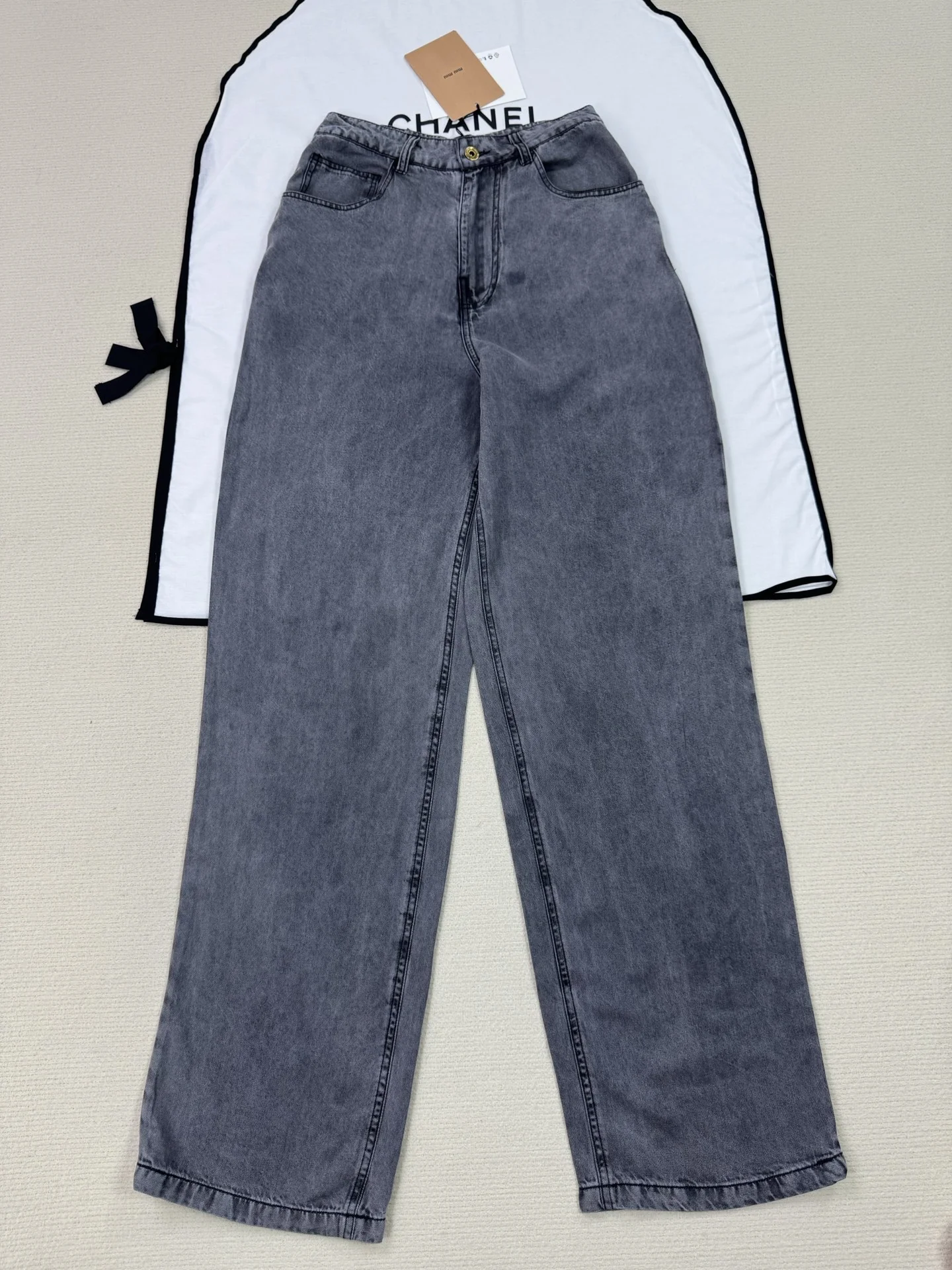 MIU MIU Trousers Grey S-L B75202609061756
