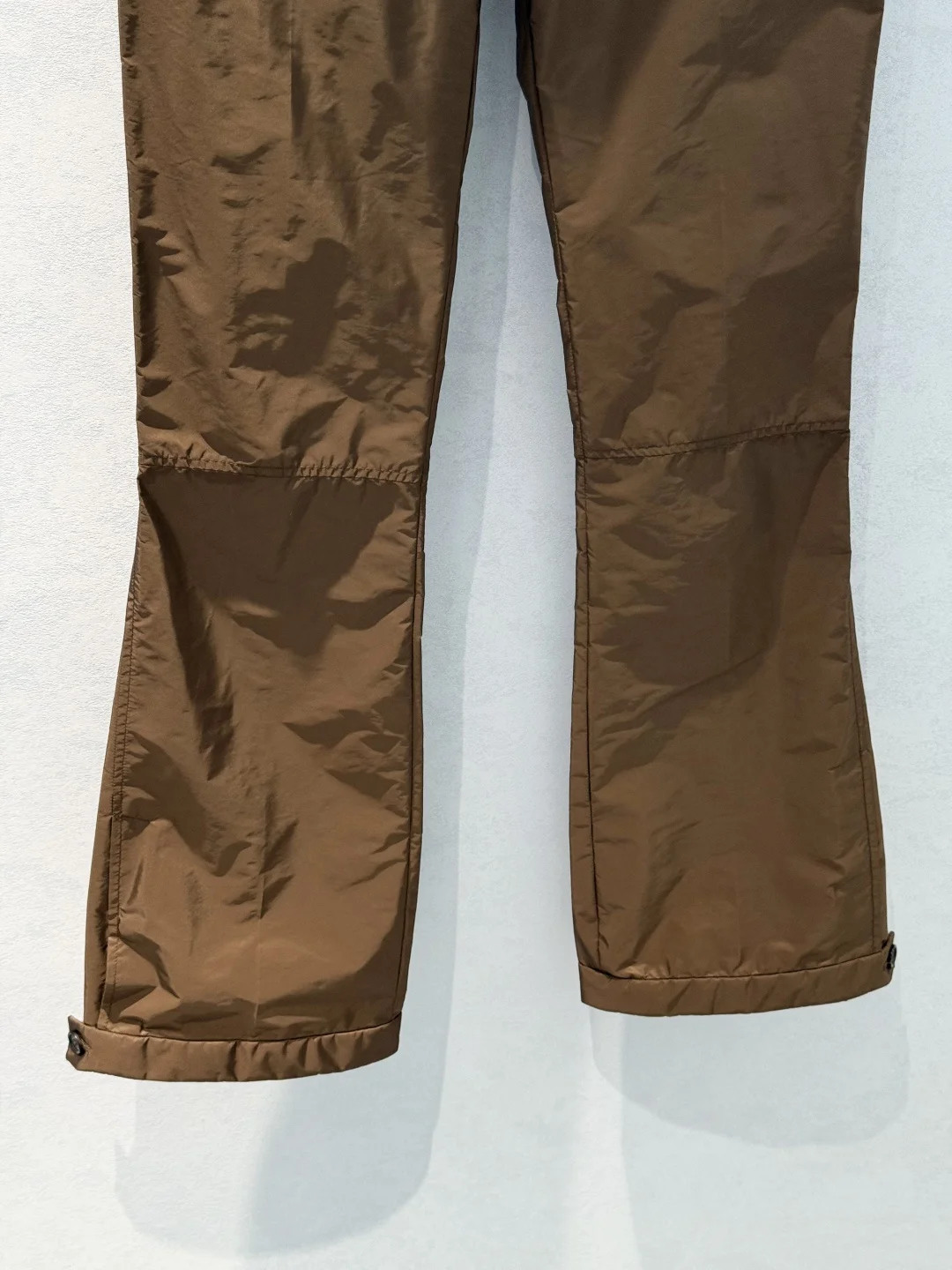 MIU MIU Trousers Nylon Brown-Yellow S-M-L C00202609060370 - Image 7