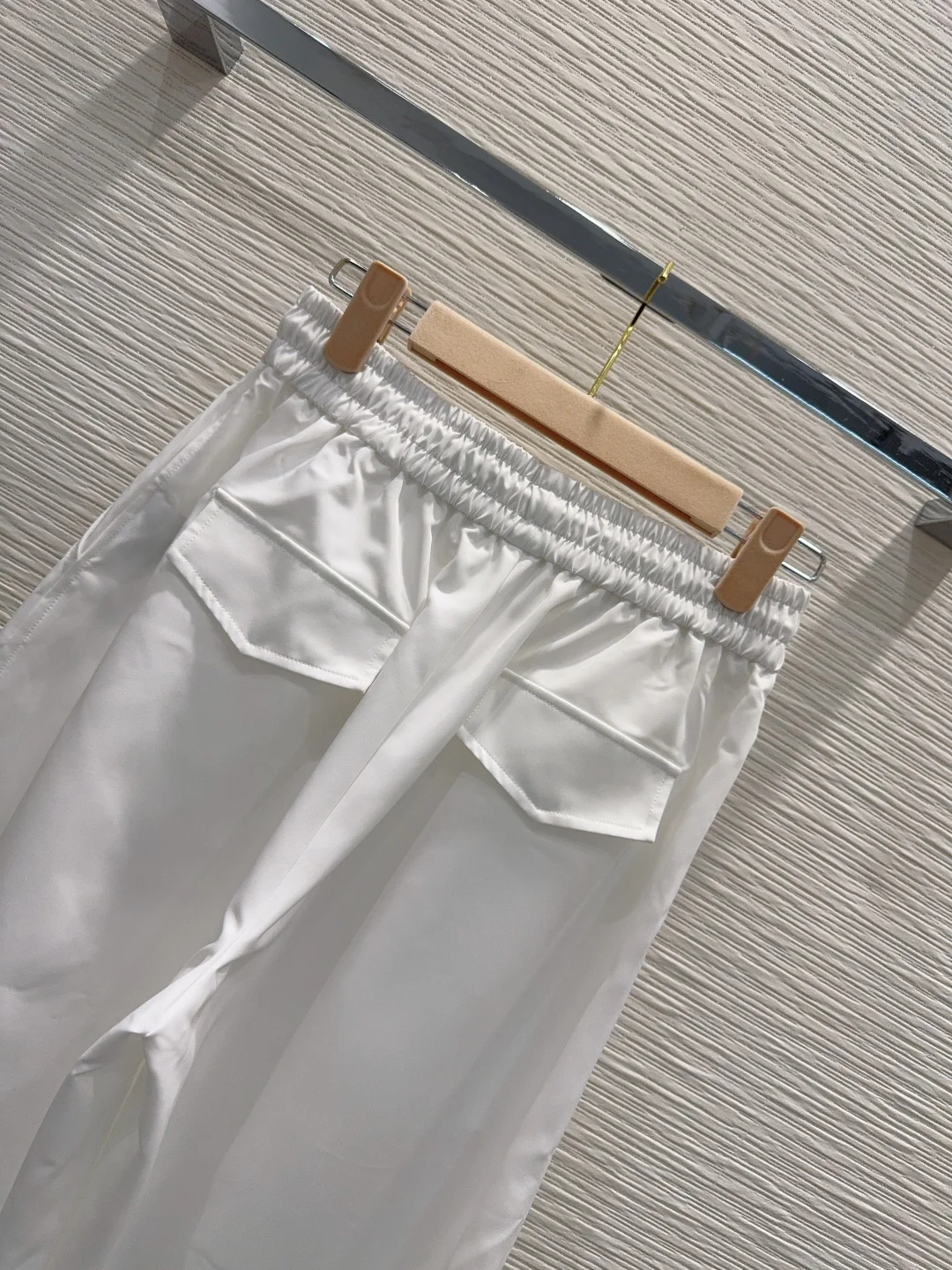 MIU MIU Trousers White-Black S-L B35202609062885 - Image 8
