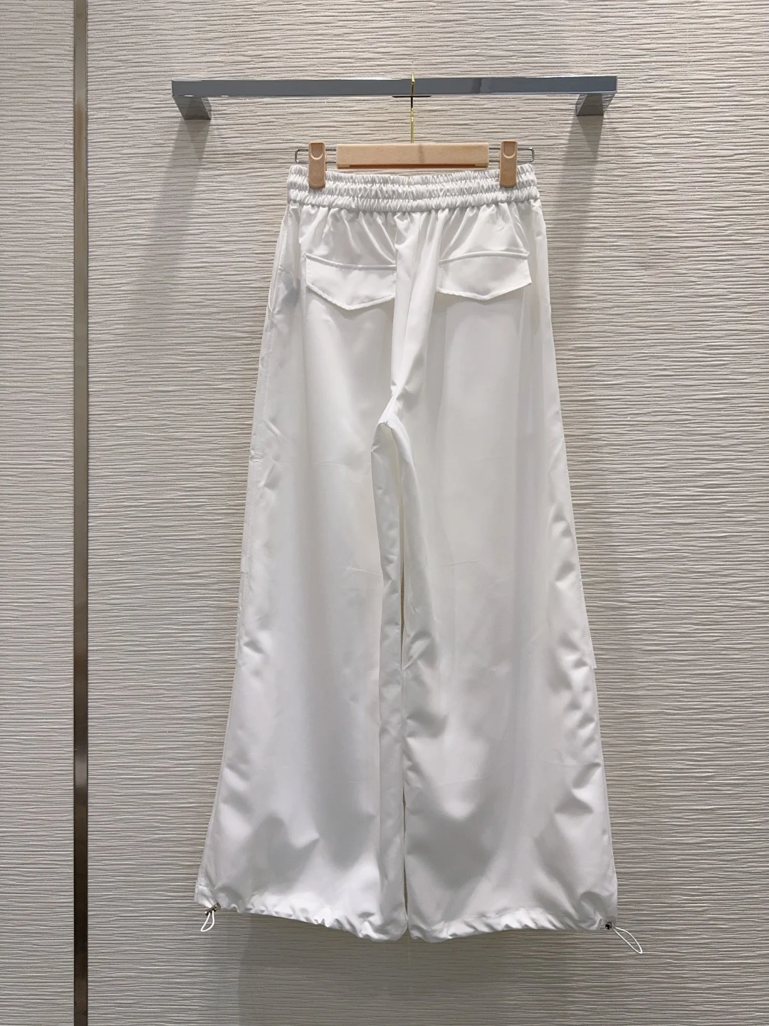 MIU MIU Trousers White-Black S-L B35202609062885 - Image 9