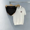 MIU MIU Underwear Cotton Suede White-Black S-M-L B60202609062307