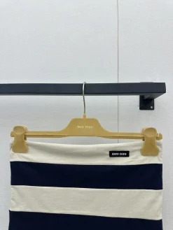 Alternative view of MIU MIU Underwear Cream-Navy S-L A55202609061308