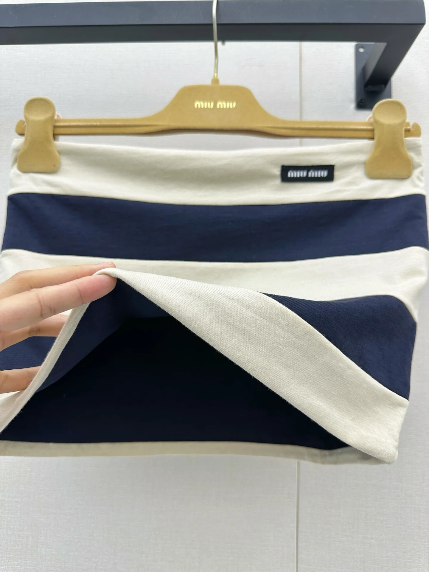 MIU MIU Underwear Cream-Navy S-L A55202609061308 - Image 6
