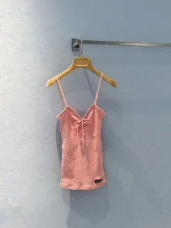MIU MIU Vests Cotton Pink S-M-L B70202609060367