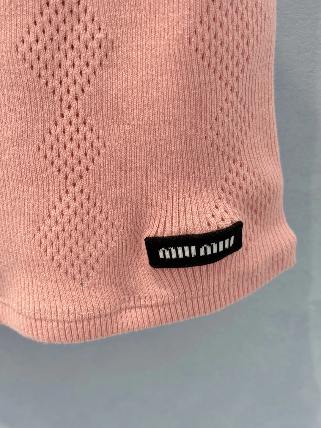 MIU MIU Vests Cotton Pink S-M-L B70202609060367 - Image 6