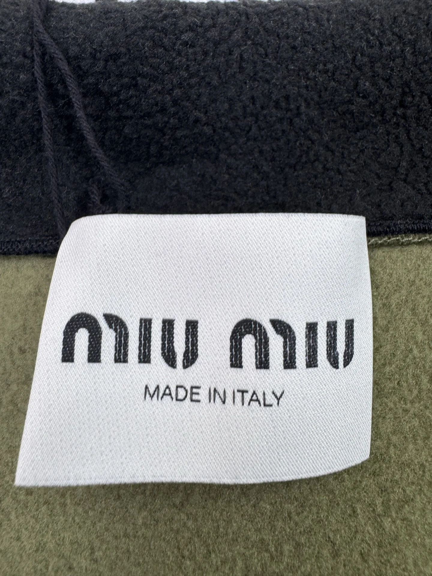MIU MIU Vests Green-Black S-L B85202609063140 - Image 4