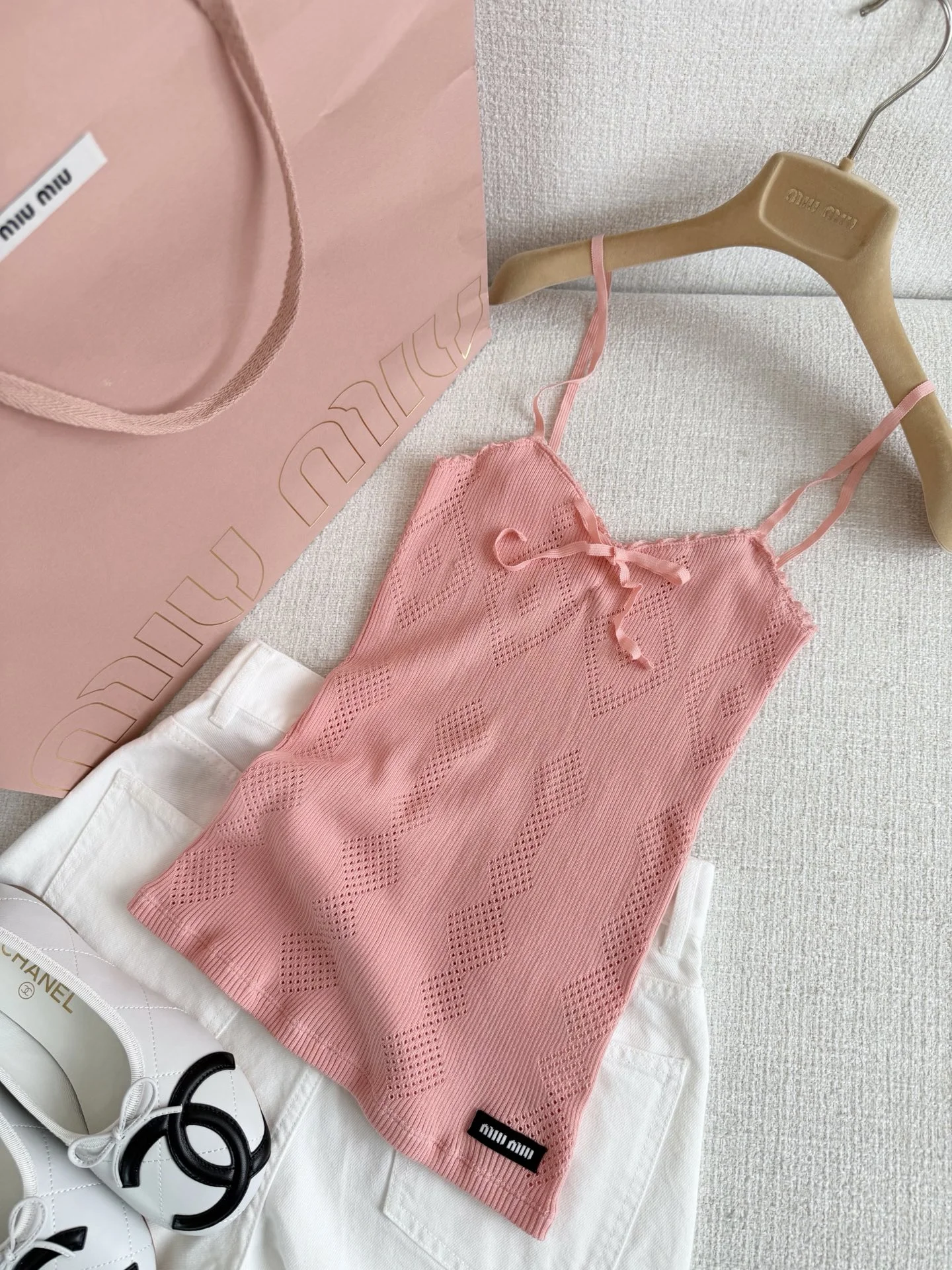 MIU MIU Vests Pink S-L B20202609060273