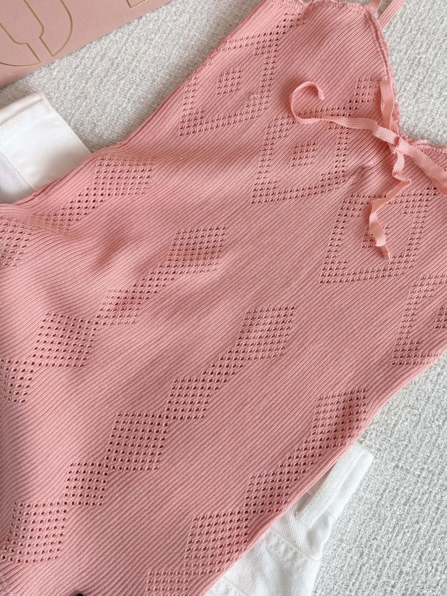 MIU MIU Vests Pink S-L B20202609060273 - Image 4