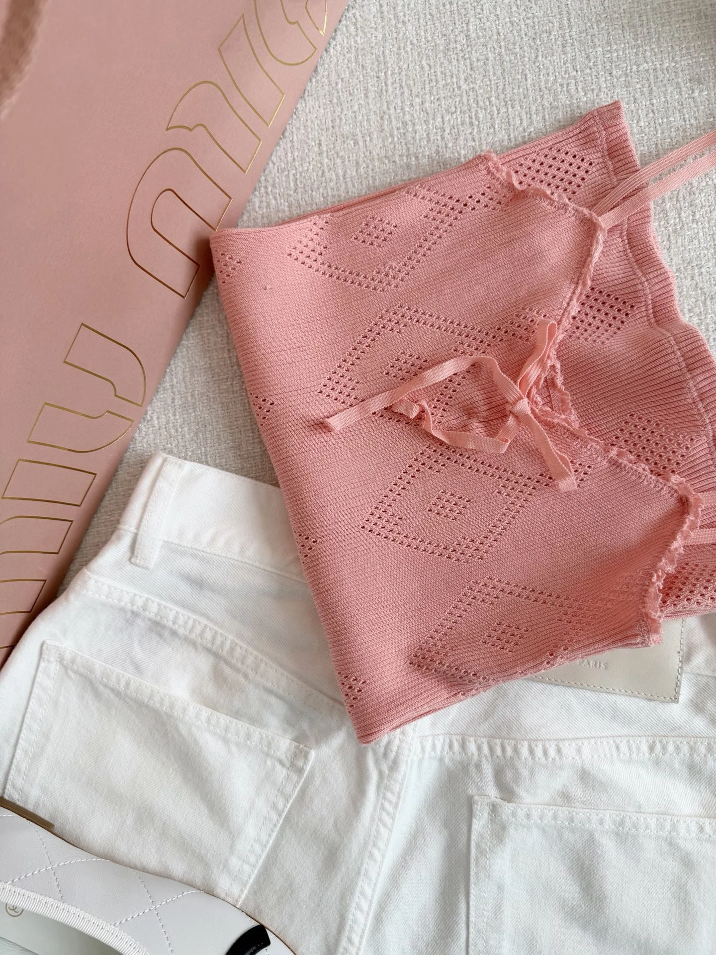 MIU MIU Vests Pink S-L B20202609060273 - Image 5