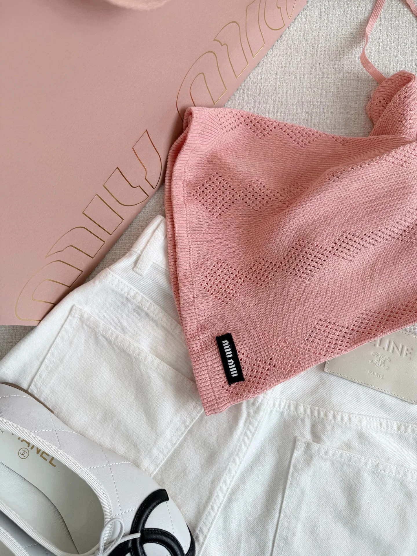 MIU MIU Vests Pink S-L B20202609060273 - Image 8