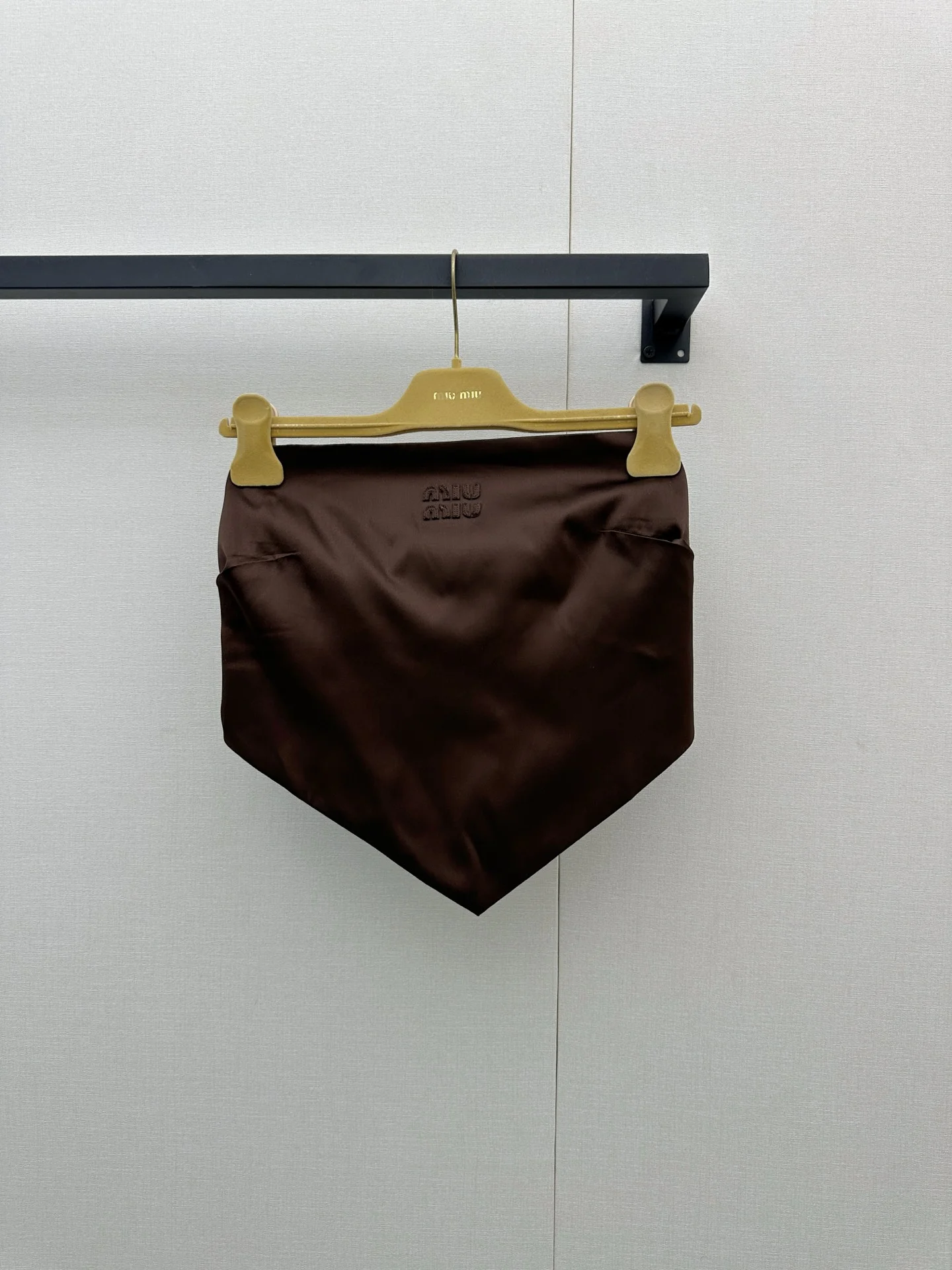 MIU MIU Vests Silk Brown S-M-L C15202609063236
