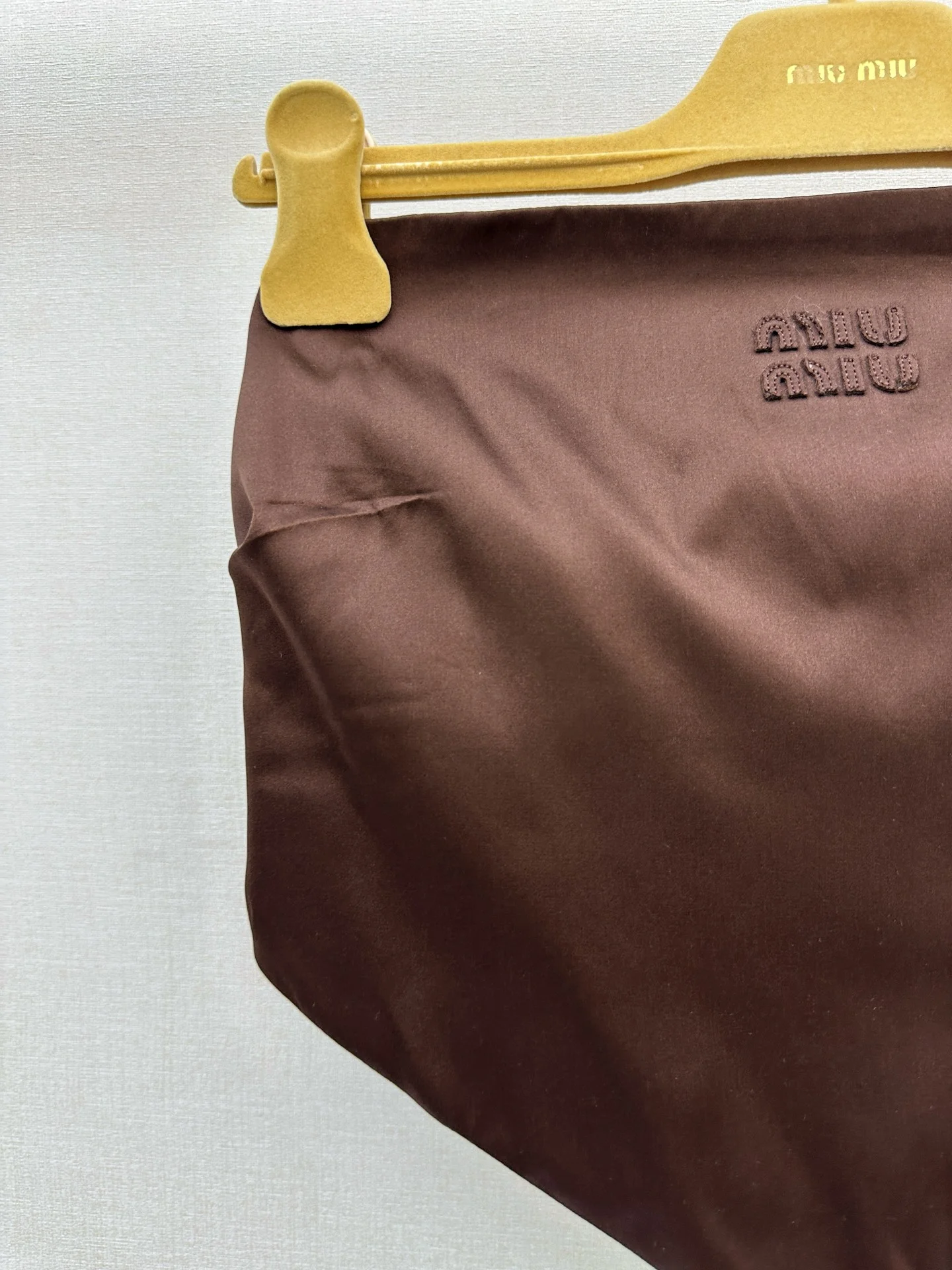 MIU MIU Vests Silk Brown S-M-L C15202609063236 - Image 4