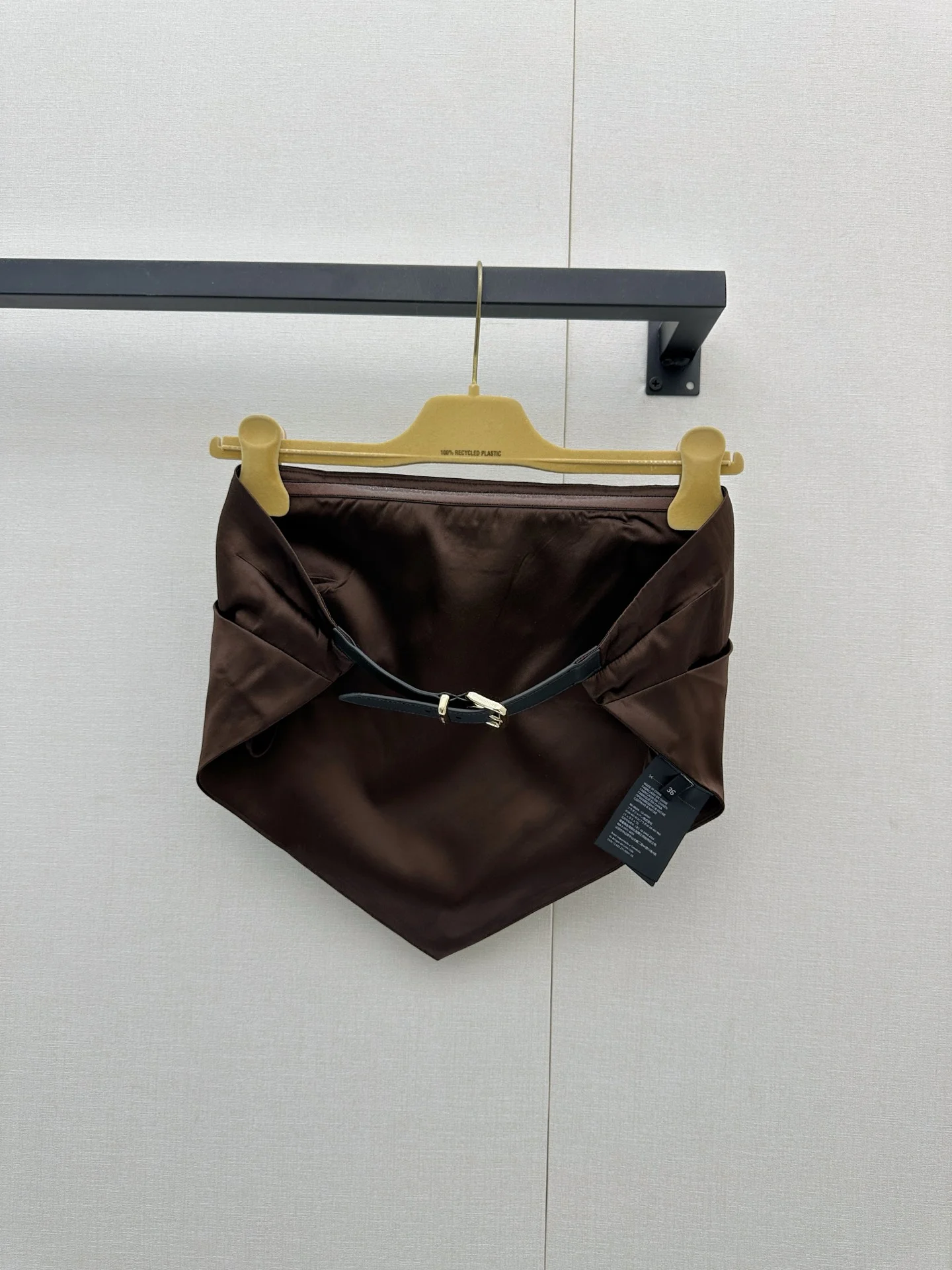 MIU MIU Vests Silk Brown S-M-L C15202609063236 - Image 7