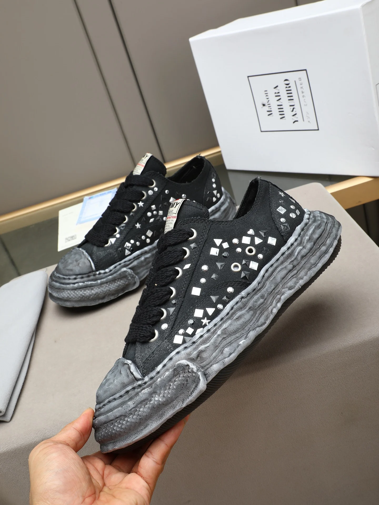 MMY Sneakers Fabric EVA Black-Gray EU35-46 C00202609110703 - Image 2