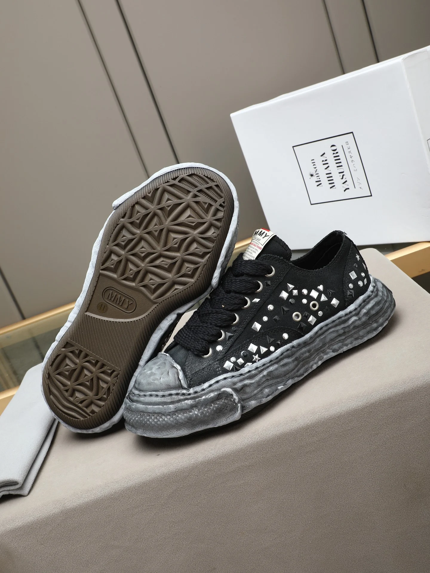 MMY Sneakers Fabric EVA Black-Gray EU35-46 C00202609110703 - Image 3