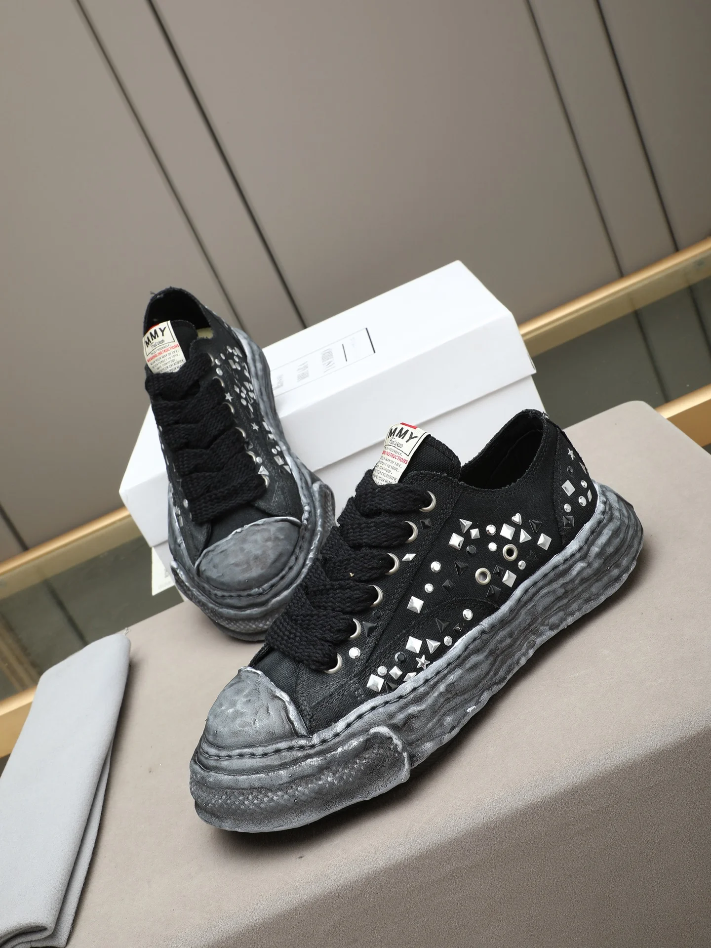 MMY Sneakers Fabric EVA Black-Gray EU35-46 C00202609110703 - Image 8