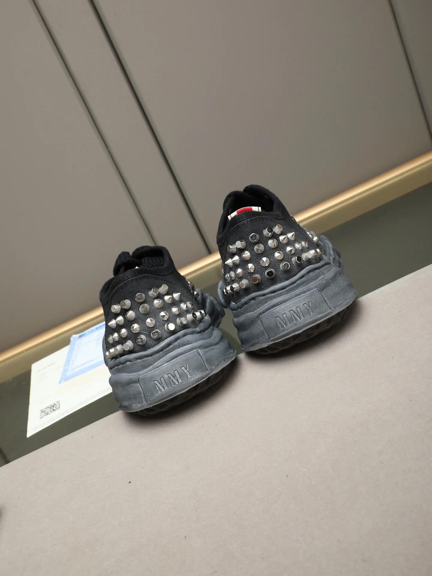 MMY Sneakers Fabric EVA Black-Silver EU35-46 C00202609110708 - Image 5