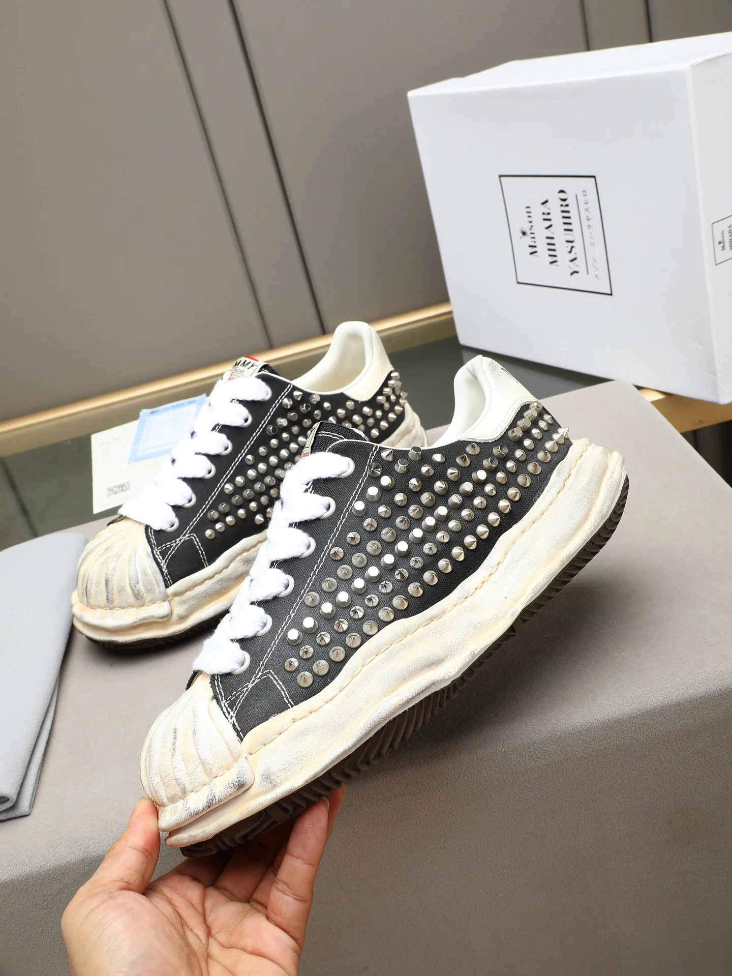 MMY Sneakers Fabric EVA Black-White EU35-46 C00202609110706 - Image 2