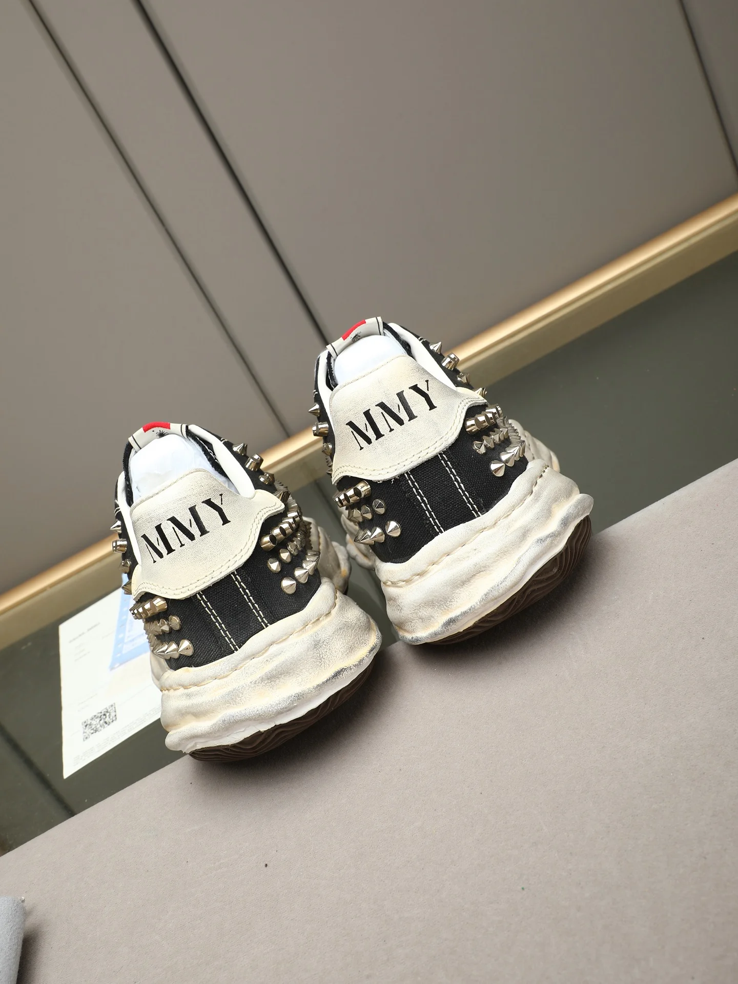 MMY Sneakers Fabric EVA Black-White EU35-46 C00202609110706 - Image 5