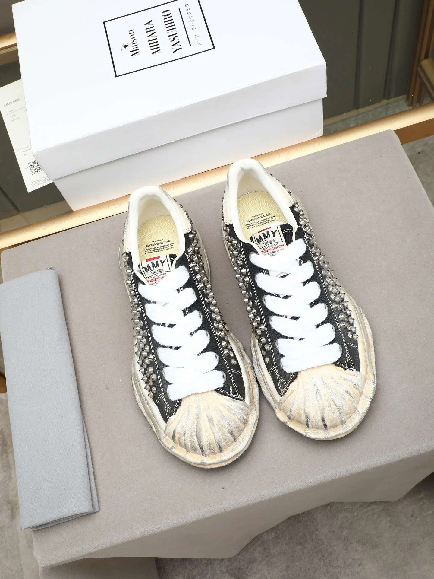 MMY Sneakers Fabric EVA Black-White EU35-46 C00202609110706 - Image 8