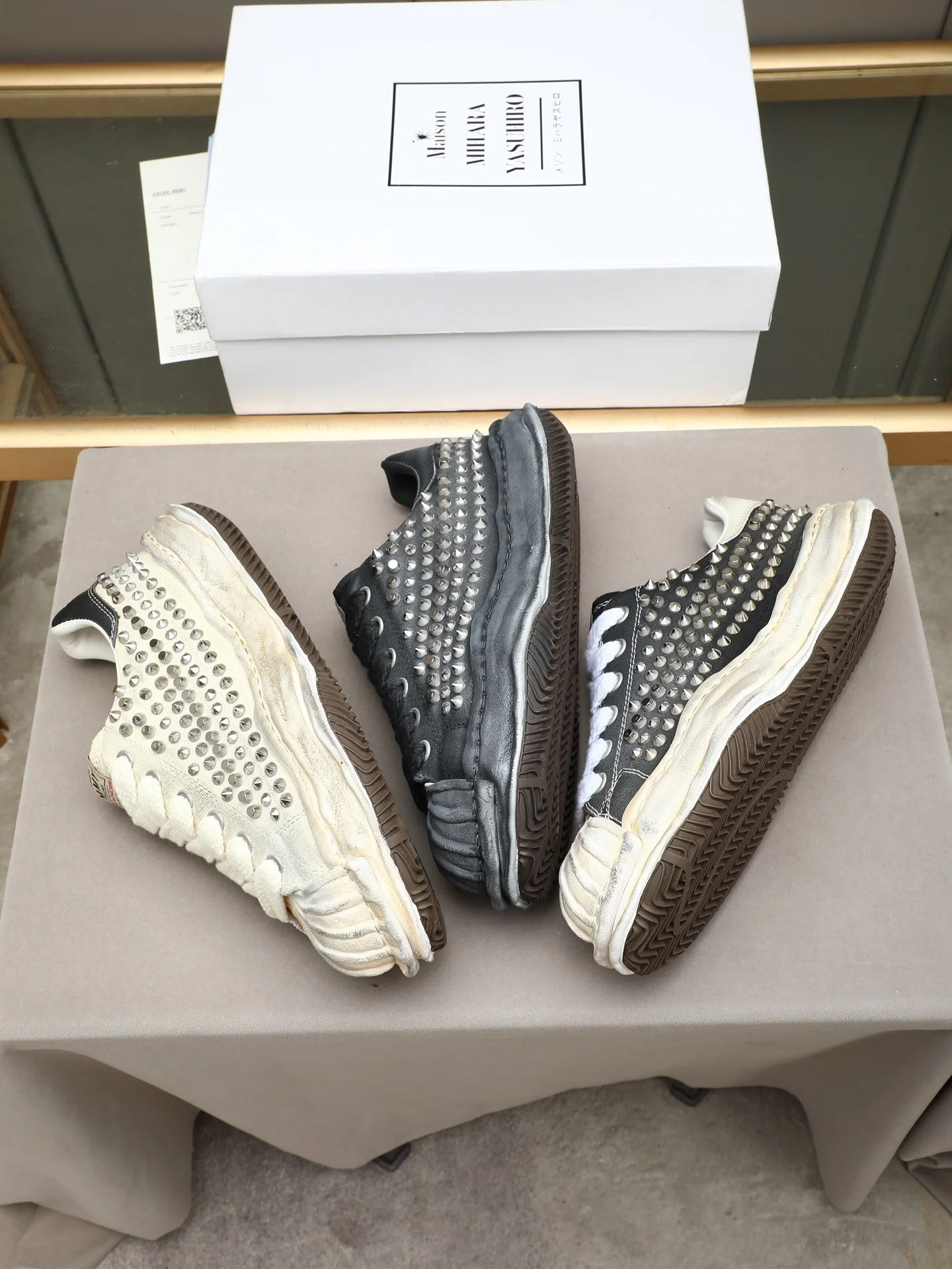MMY Sneakers Fabric EVA Black-White EU35-46 C00202609110706 - Image 9