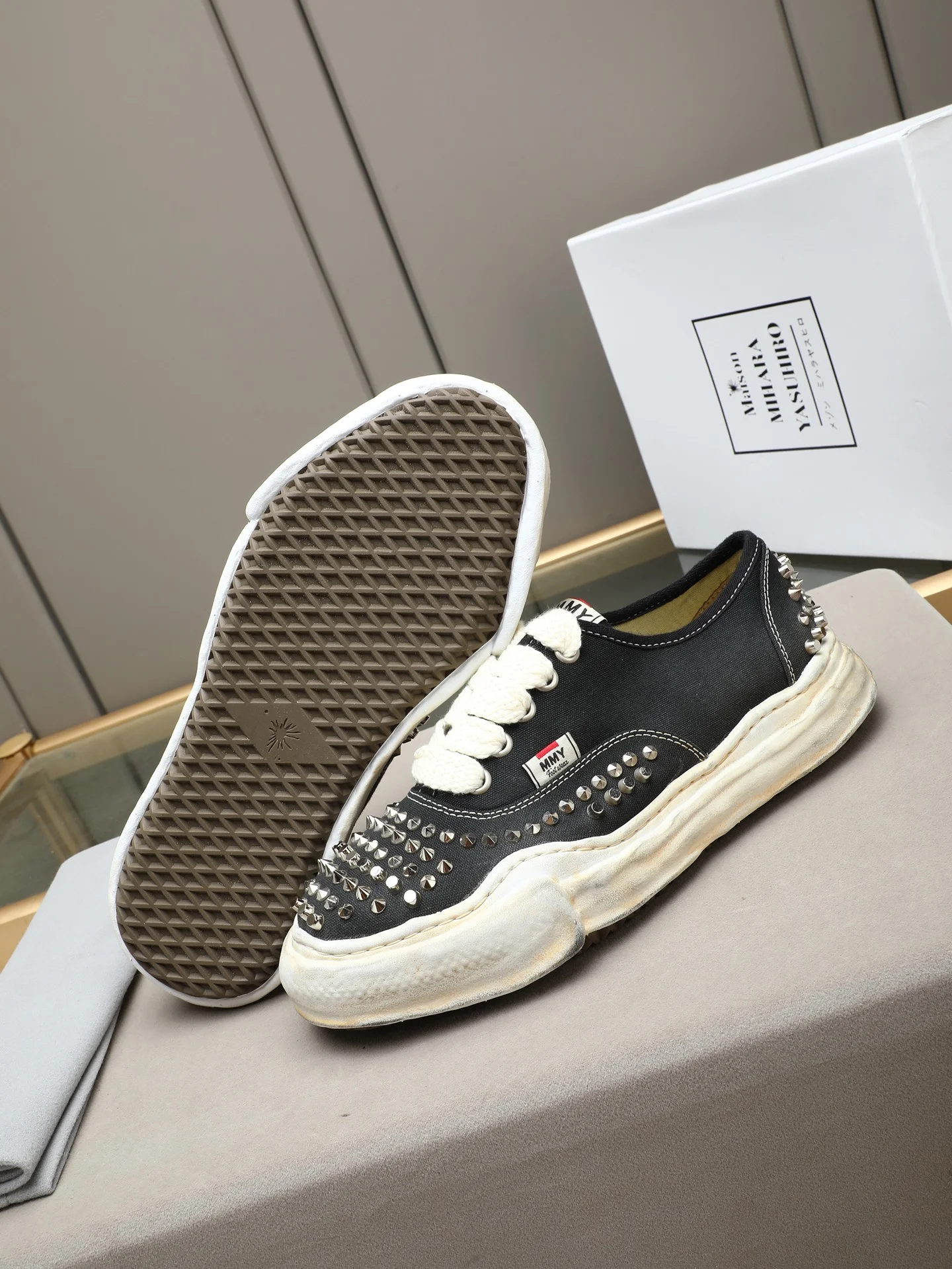 MMY Sneakers Fabric EVA Black-White EU35-46 C00202609110709 - Image 3