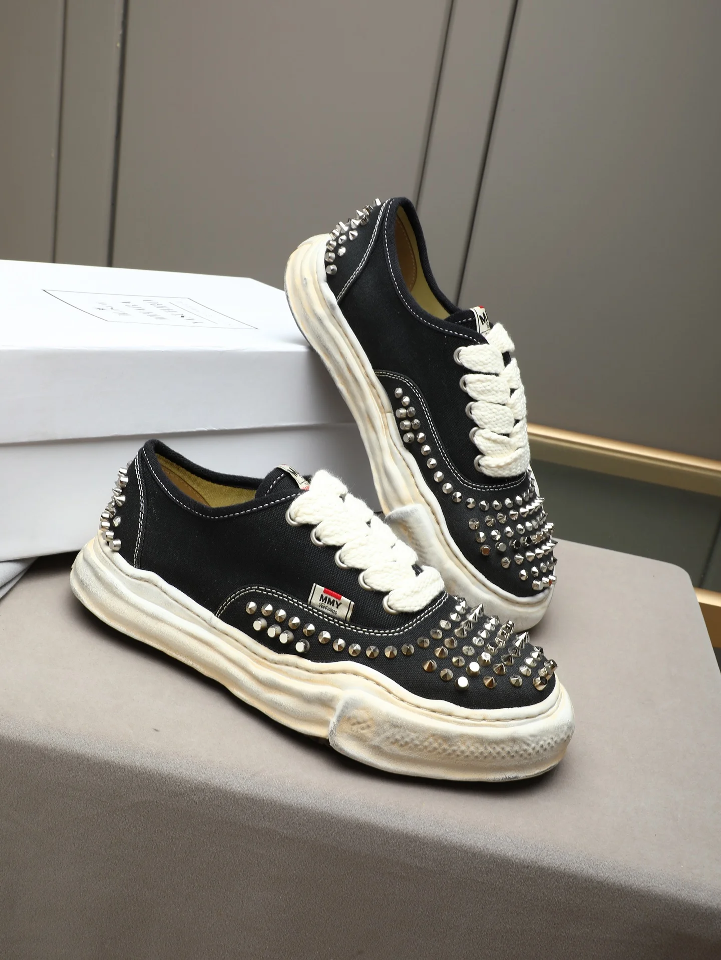 MMY Sneakers Fabric EVA Black-White EU35-46 C00202609110709 - Image 4