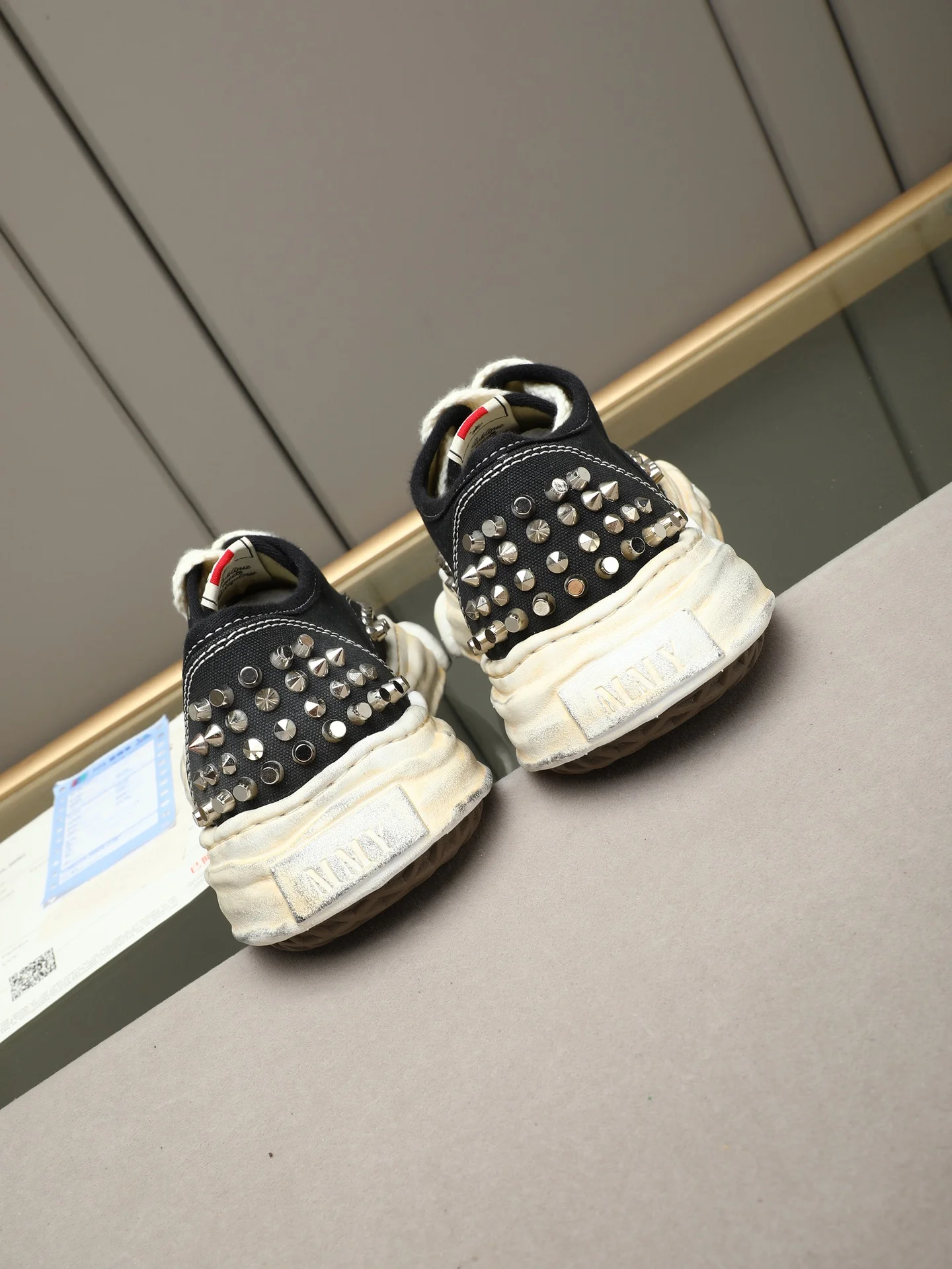 MMY Sneakers Fabric EVA Black-White EU35-46 C00202609110709 - Image 5