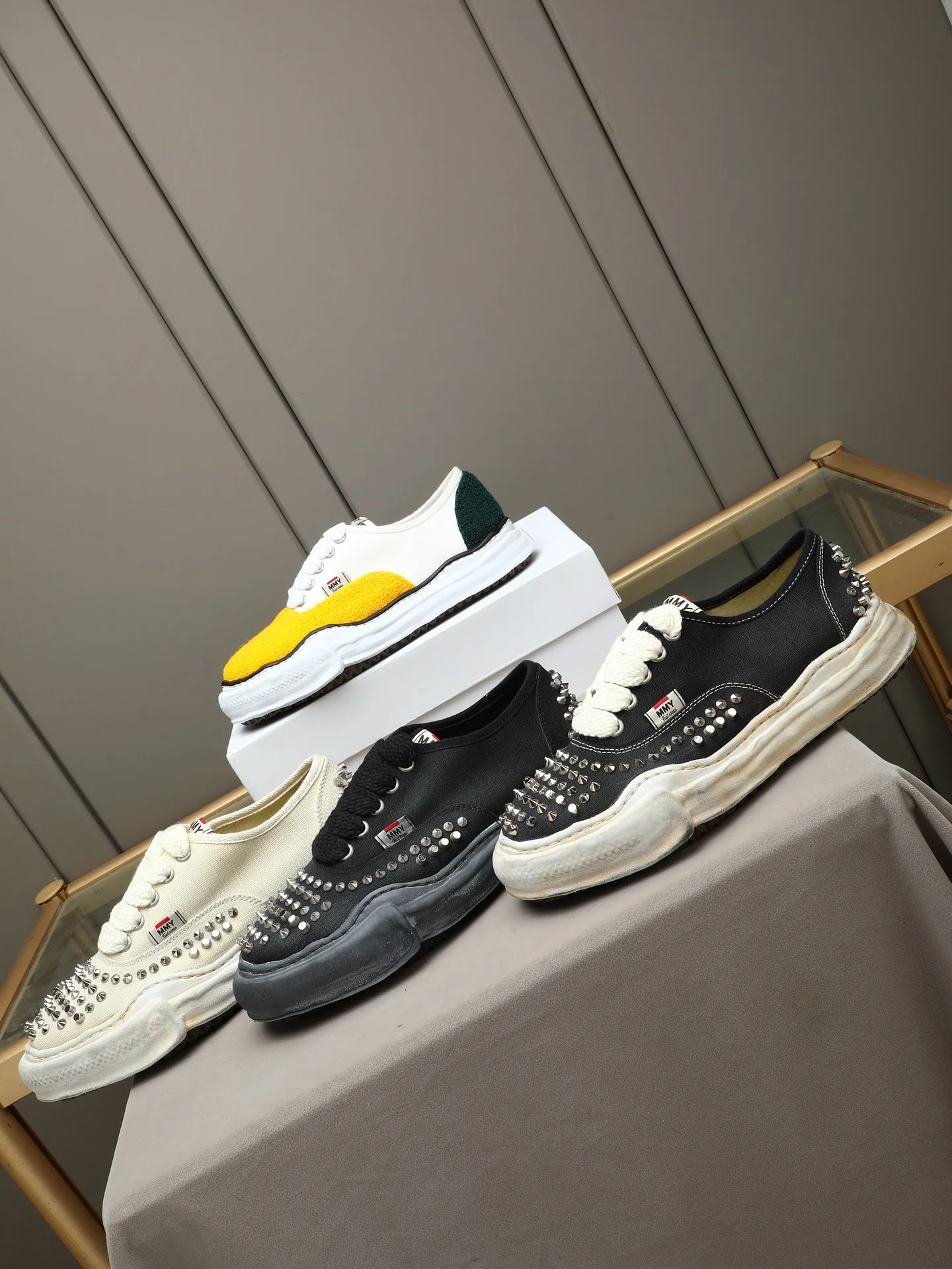 MMY Sneakers Fabric EVA Black-White EU35-46 C00202609110709 - Image 9