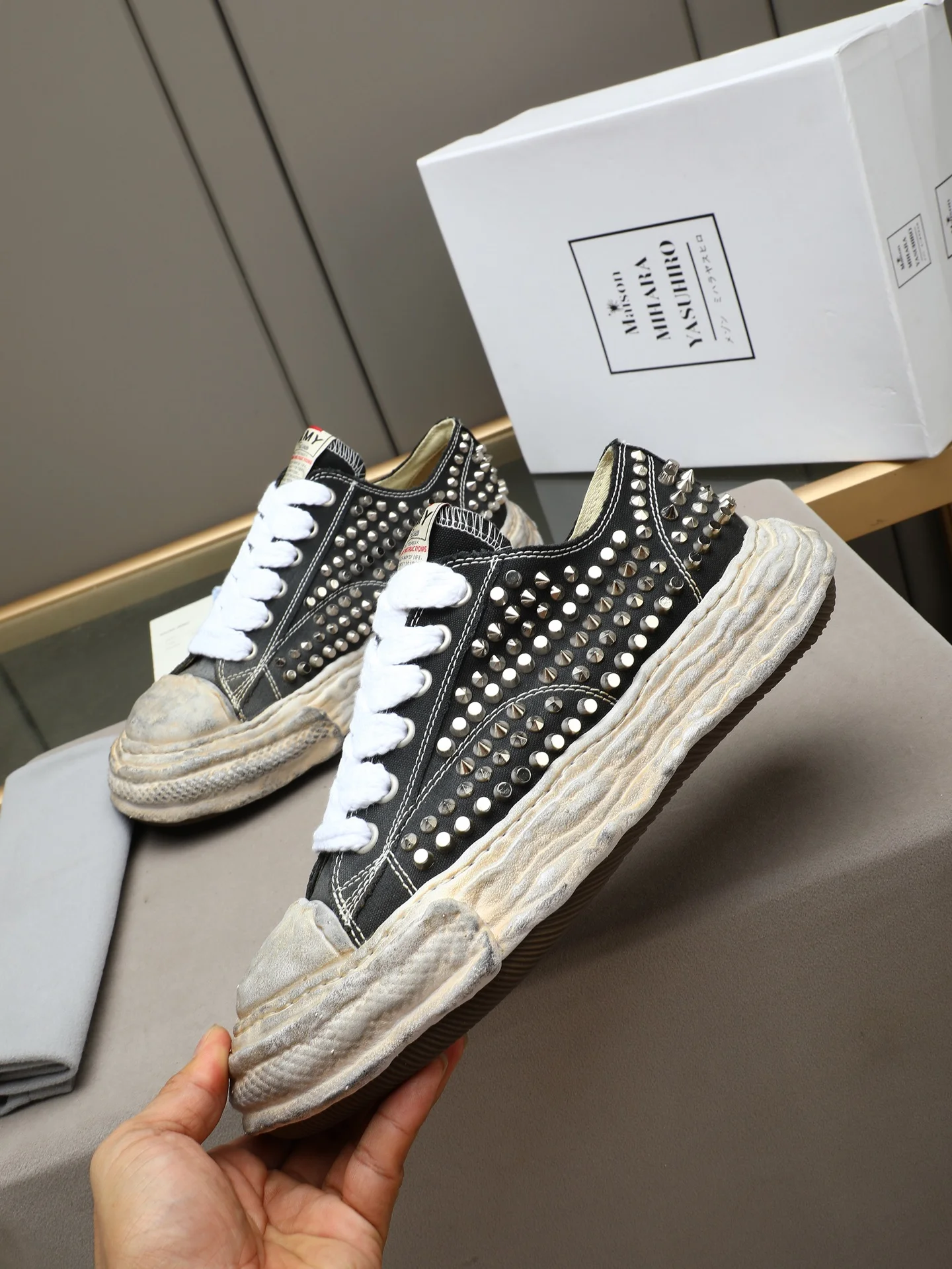 MMY Sneakers Fabric EVA Black-White EU35-46 C30202609110702 - Image 2