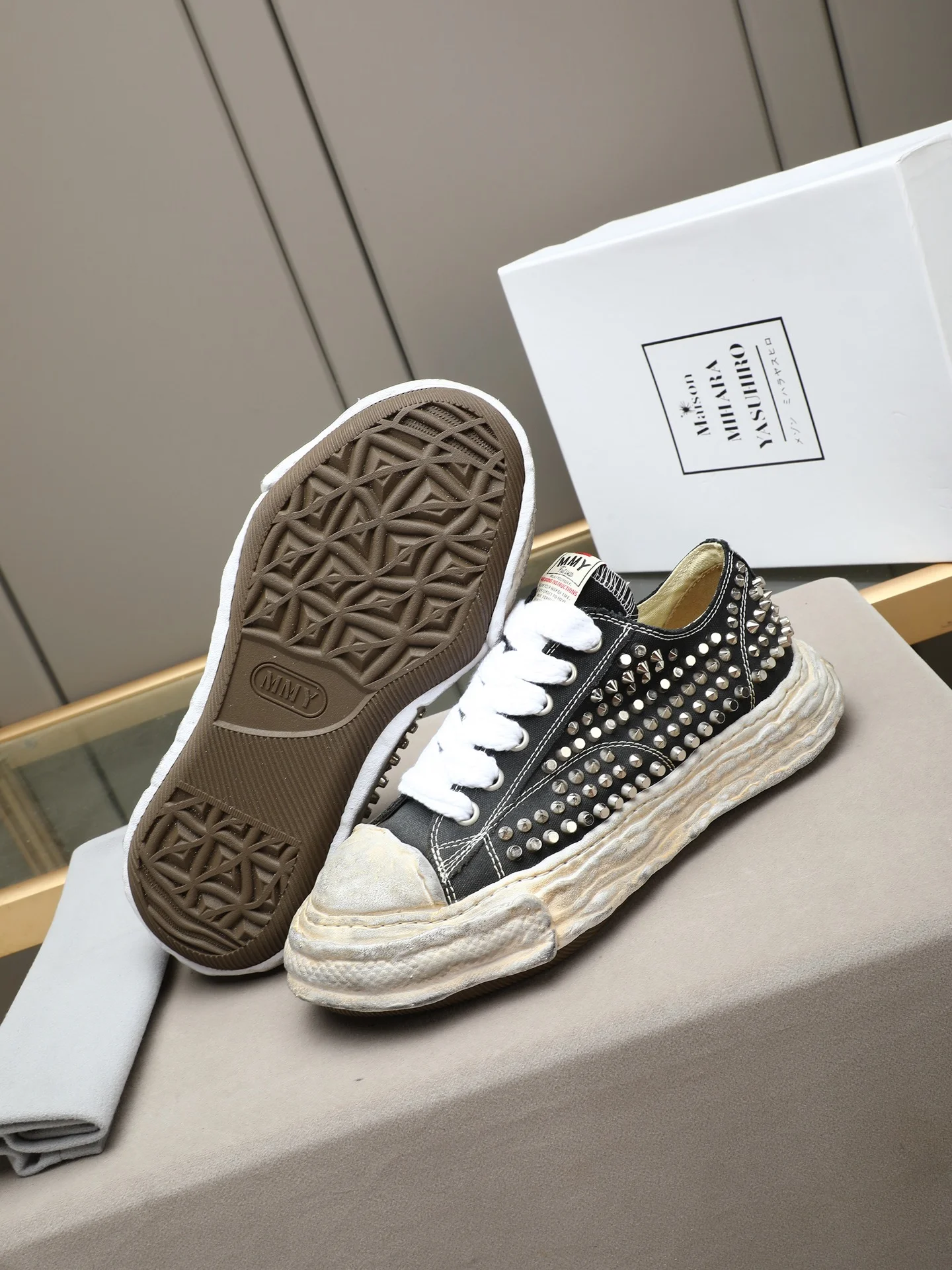 MMY Sneakers Fabric EVA Black-White EU35-46 C30202609110702 - Image 3