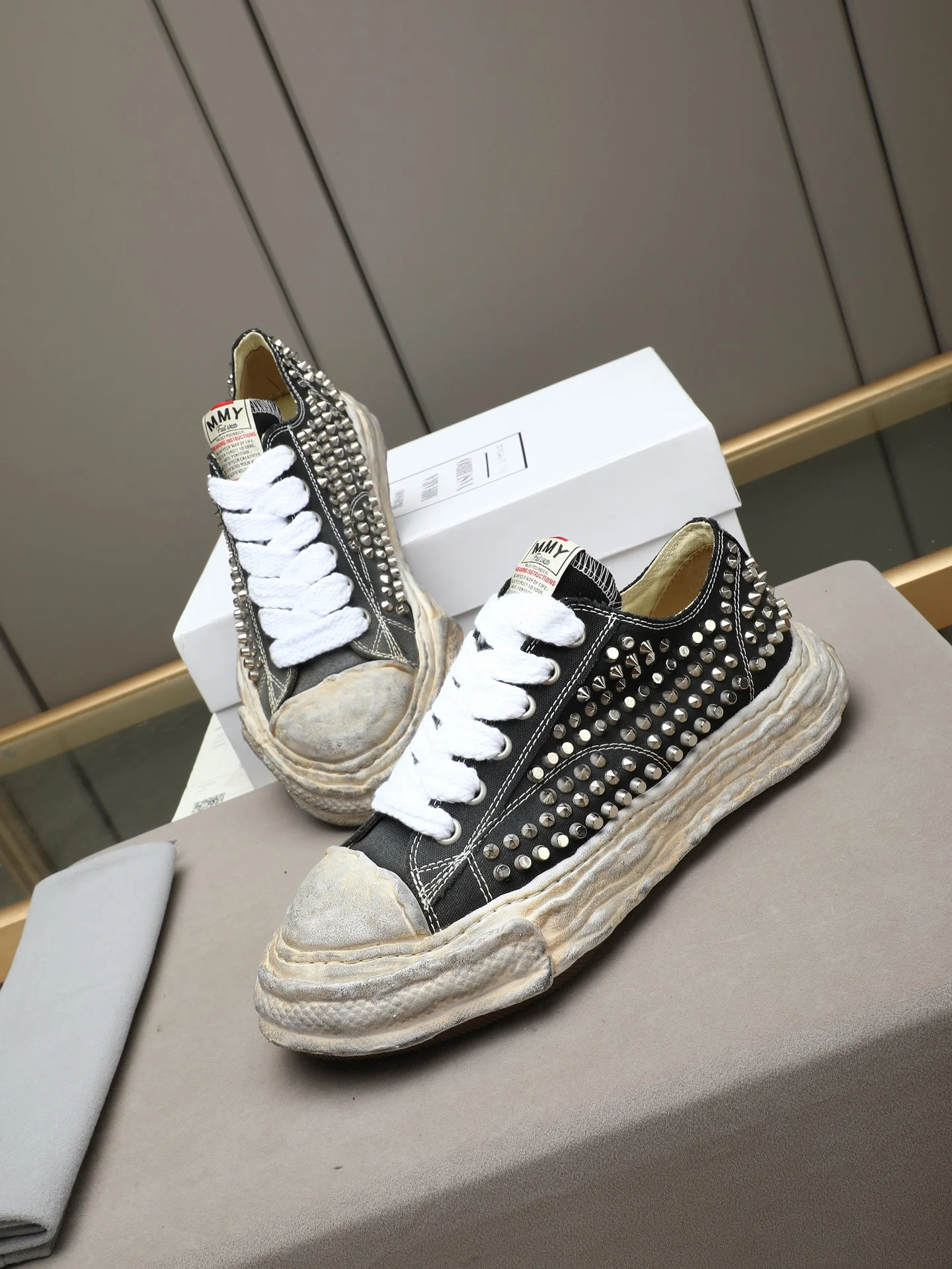 MMY Sneakers Fabric EVA Black-White EU35-46 C30202609110702 - Image 8