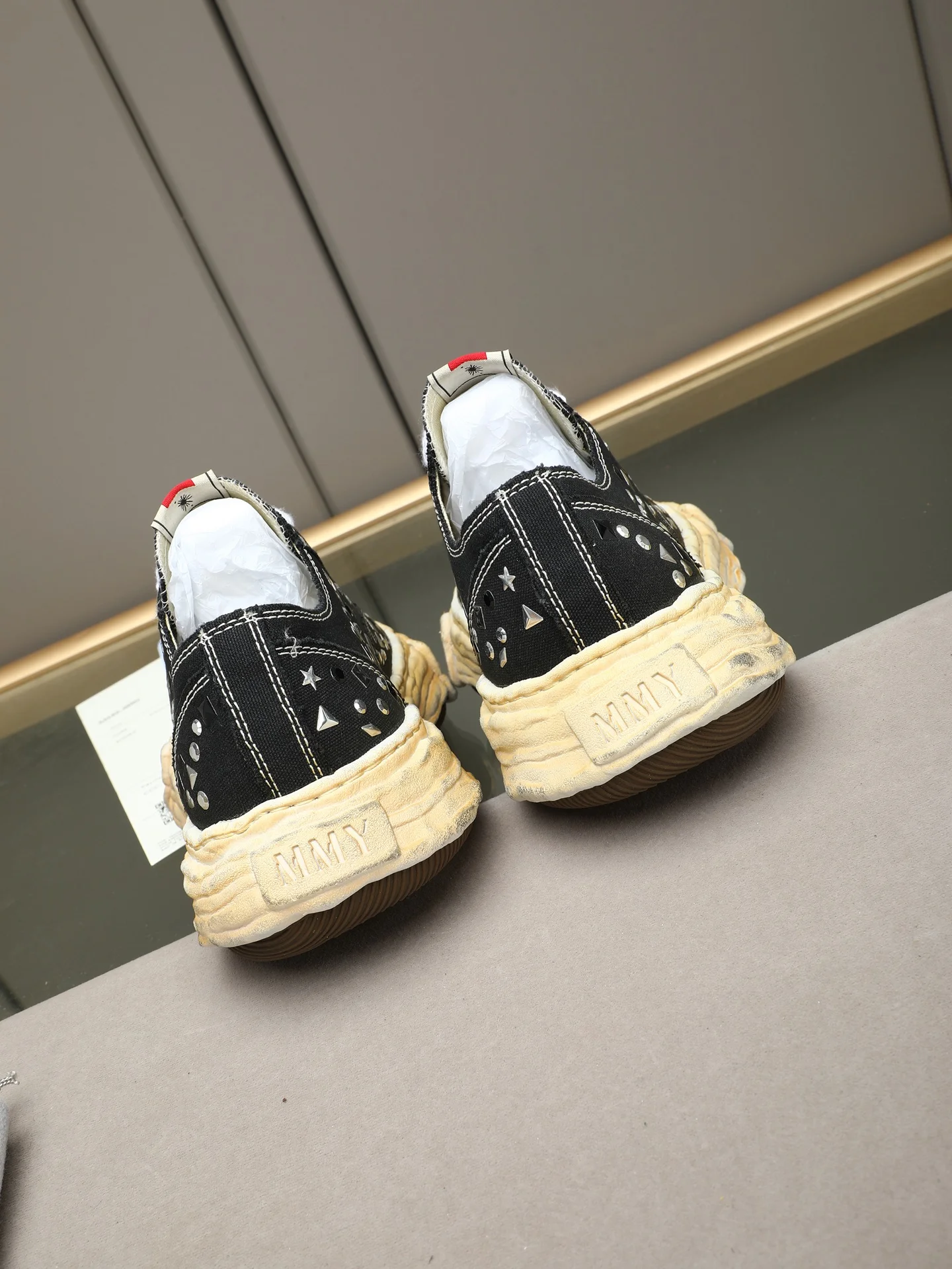 MMY Sneakers Fabric EVA Black-White EU35-46 C30202609110704 - Image 5