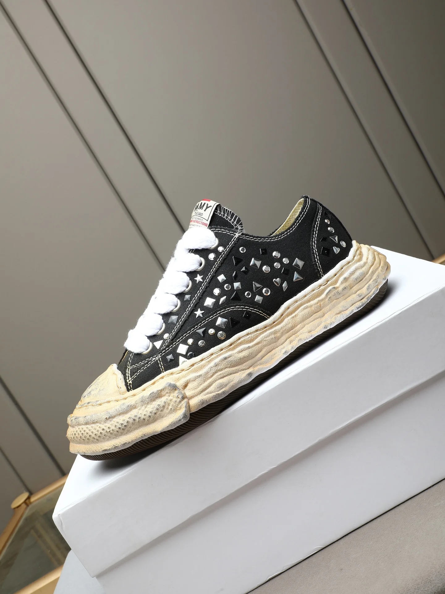MMY Sneakers Fabric EVA Black-White EU35-46 C30202609110704 - Image 6
