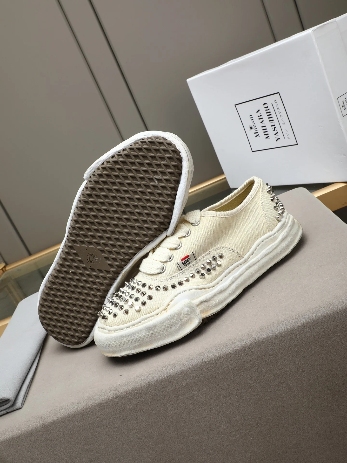 MMY Sneakers Fabric EVA Cream-Silver EU35-46 C00202609110710 - Image 3