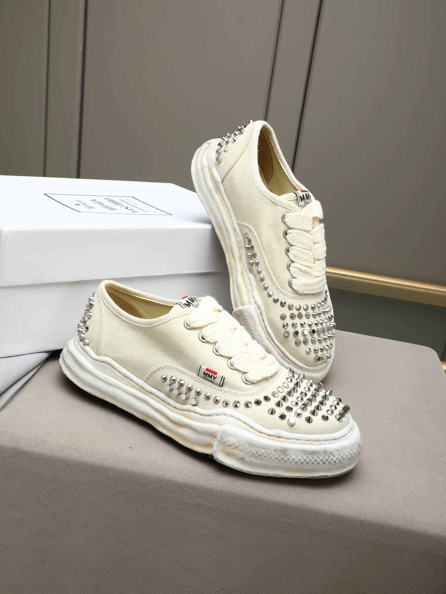 MMY Sneakers Fabric EVA Cream-Silver EU35-46 C00202609110710 - Image 4
